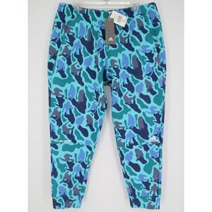 Adidas‎ N.E.R.D. ZNE Blue Glow Striker Sweat Pants Camouflage DG8619 Men's XL